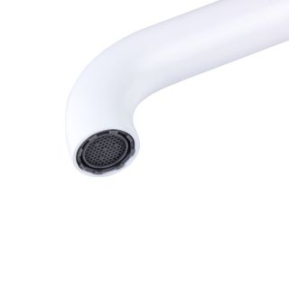 Смеситель для раковины Bronze de Luxe 9008W-Y, белый/желтый